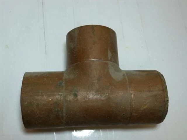 198791 Old-Stock; MFG- MDL-Unkn88895 Copper Tee Fitting 1-1/2''