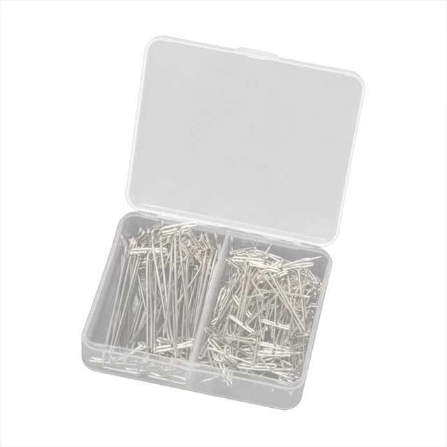 150 stücke Perücke Machen Set Edelstahl Perücke T mit Kunststoff Boxen für Perüc