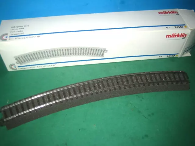 Marklin Ho Gauge  24330  Curved Track  R3 /  Unused Mint Condition