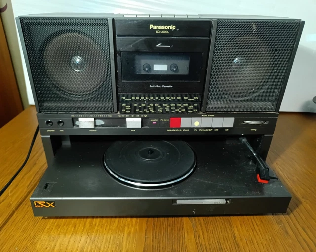 VINTAGE BOOMBOX 1980’S Panasonic SGJ500L Cassette Record Player Radio