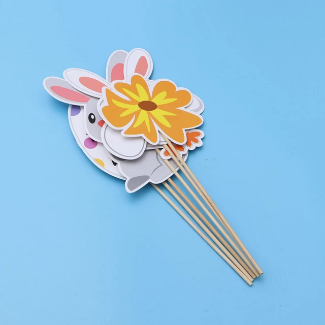 Favori di Pasqua bambini oggetti di scena fotografici coniglio uovo accessori selfie