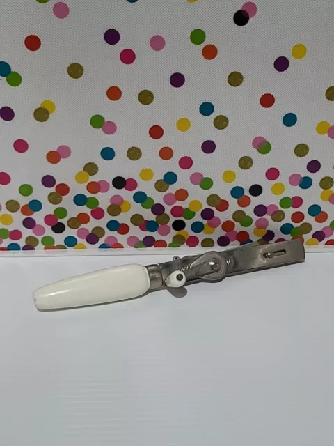 Aguja de ganchillo automática vintage Norcraft hecha en Dinamarca