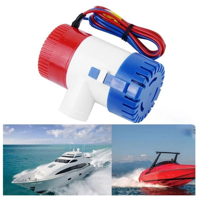 12 V yacht barca durevole pompa marina sentina pompa acqua barca subacquea