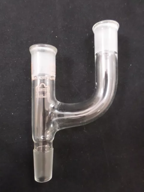 Kimble KONTES Glass 3-Way Distillation Connecting Claisen Adapter 14/20 Joints