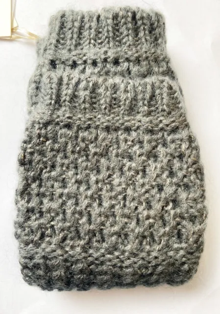 ATTIC AND BARN Womens Hand Warmer Kaly Soft Knit Comfy Grey Size S ATGL0001