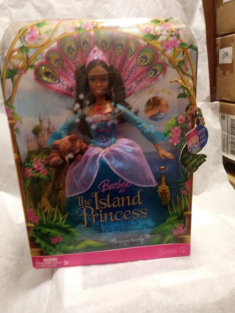 Barbie As The Island Princess Rosella African American Sing Doll K8104 Nrfb Rare