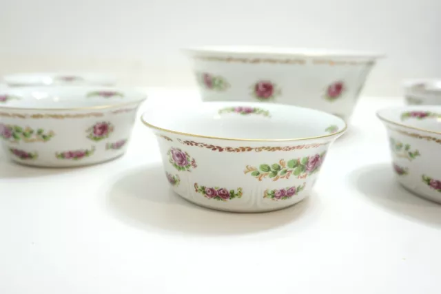 Old Jlmenau Graf Von Henneberg German Democratic Republic Salad Berry Bowl Set 3