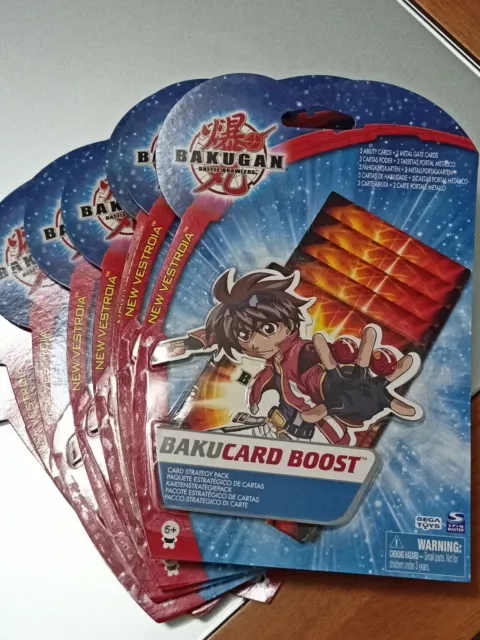 Bakugan Battle Brawlers - New Vestroia -  Bakucard Boost - Card Strategy Pack