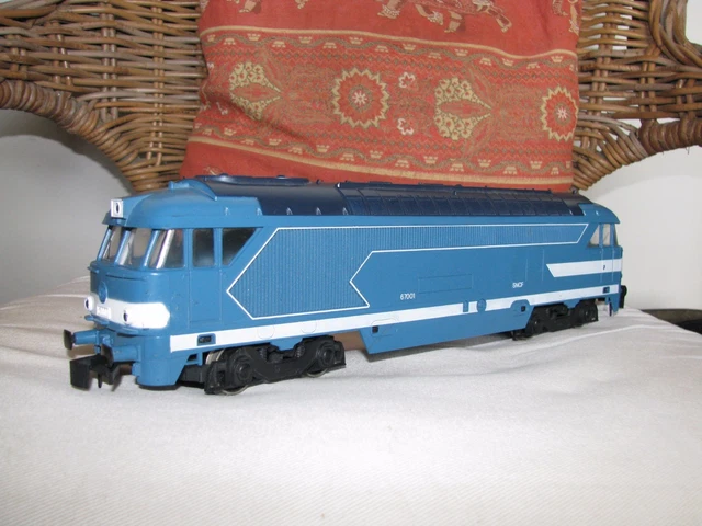 Locomotive diesel BB 67001 SNCF (LIMA 220203G) Echelle N (1/160) - Modélisme