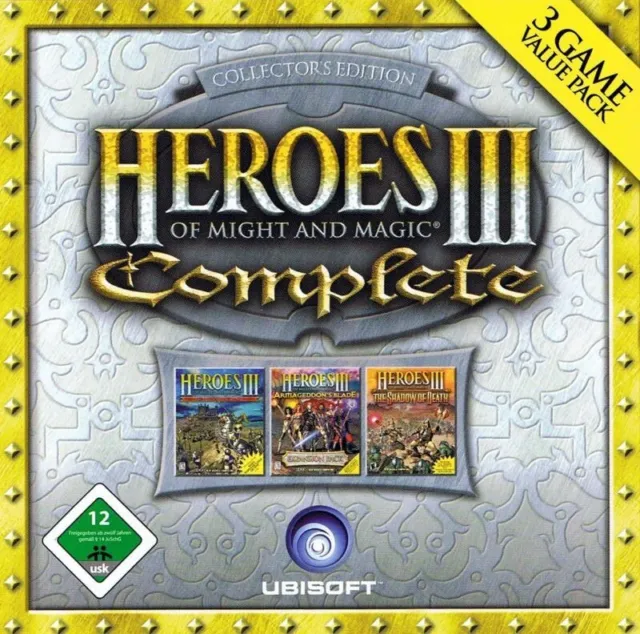 Heroes of Might and Magic III 3 Complete Collection PC + Bonus Heroes 1 &2 COD
