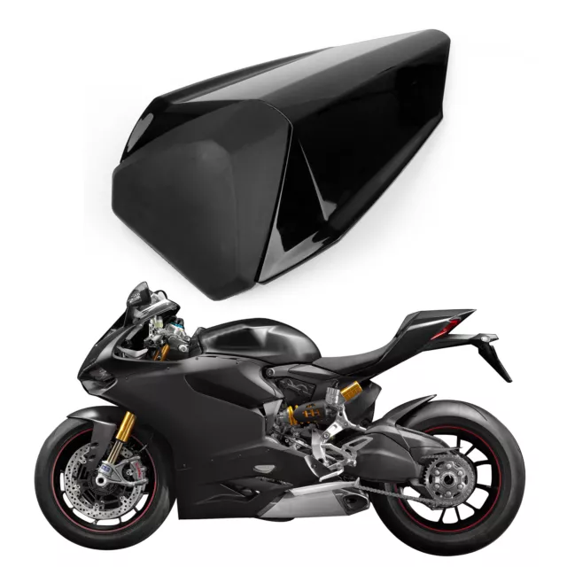 Rear Seat Cover cowl For Ducati 899 1199 Panigal 2012-2015 Black