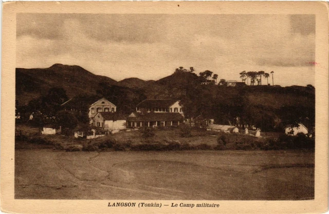 CPA AK Langson Le Camp Military VIETNAM-INDOCHINA (840945)