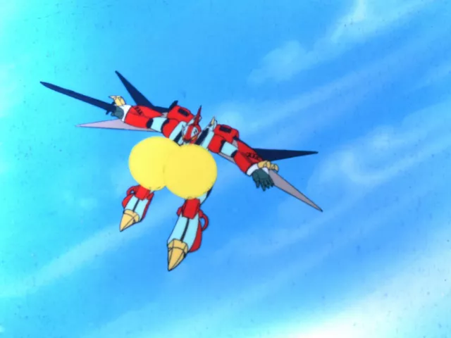 Aura Battler Dunbine - Bilbine Original Japanese Animation Art Production Cel