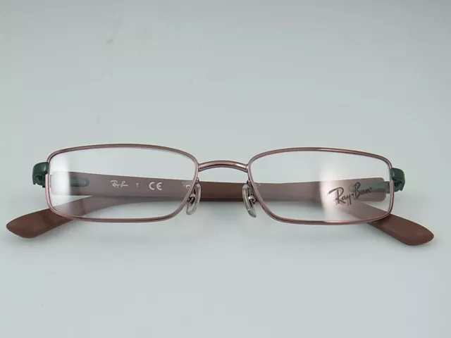 Ray Ban RB 6217 2691 Lesebrille Brille Brillengestell 48-17-130 mm Braun Grün