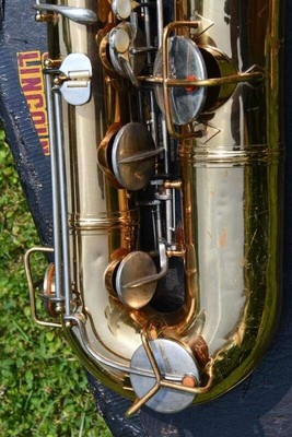 CONN BARITONE SAXOPHONE,REVISED,READY TO PLAY/SAX SASSOFONO BARITONO REVISIONATO 