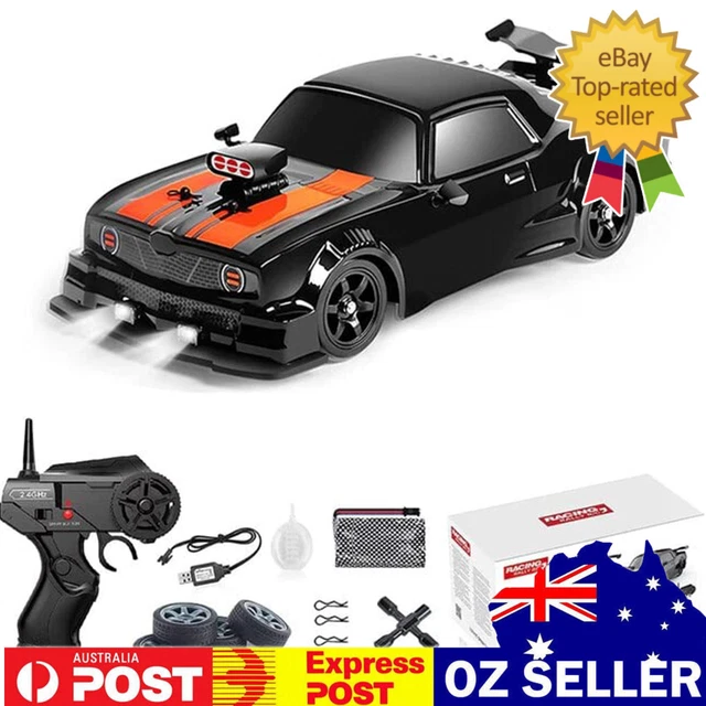 HIGH-SPEED 4WD 2.4G RC Drift Racing Car LED Lights Remote Control $50. ...