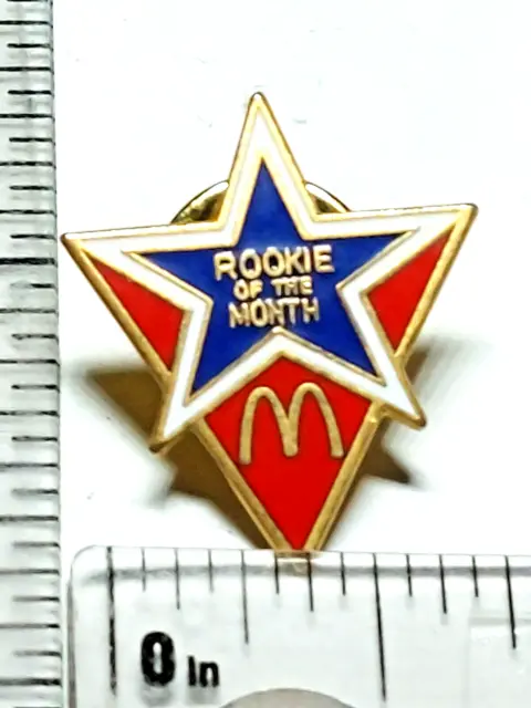 McDonald's ROOKIE OF THE MONTH Lapel Pin (041123)