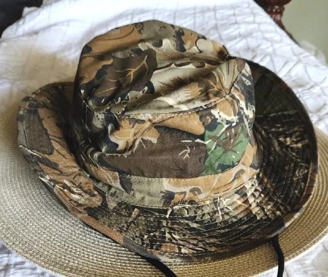 SIERRA MOUNTAIN GEAR Mens Bucket Hat Camouflage Adjustable Vented Chin  Strap $20.00 - PicClick