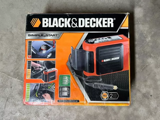 Caricabatterie Mantenitore Di Carica Per Auto E Moto Bxae00021 Black +  Decker in vendita online