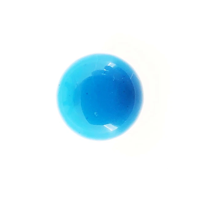3.20 Cts Natural Arizona Morenci Blue Turquoise Cabochon Certified Gemstone