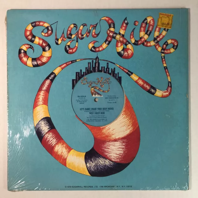 West Street Mob Let’s Dance Make Your Body Move 12 Single Vinyl Sugar Hill Mays!