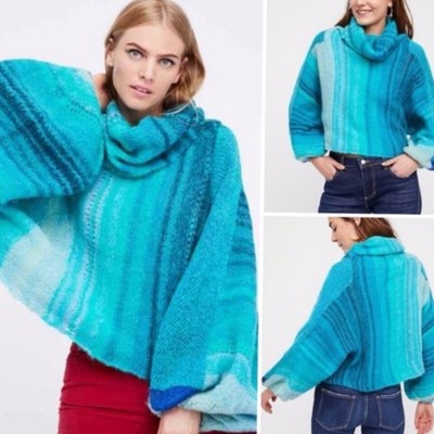 CLOUD Kicker cropped stripe sweater top 