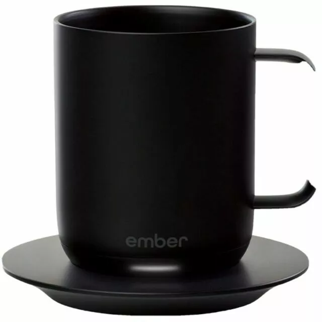 Ember Temperature Smart Mug 2 - 14 oz Black - App Controlled Heated Coffee Cup