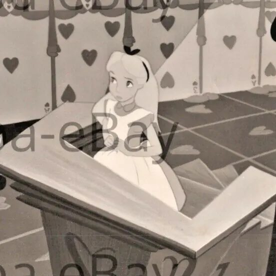 1951 Alice In Wonderland Kathryn Beaumont J. Pat O'Malley Verna Felton Photo #34