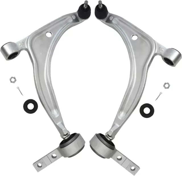 10pc Front Lower Control Arms Tierod Kit for 2004 2005 2006 Nissan Altima Maxima 3