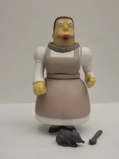 Lunchlady Doris -  The Simpsons World Of Springfield Figure - Playmates Toys