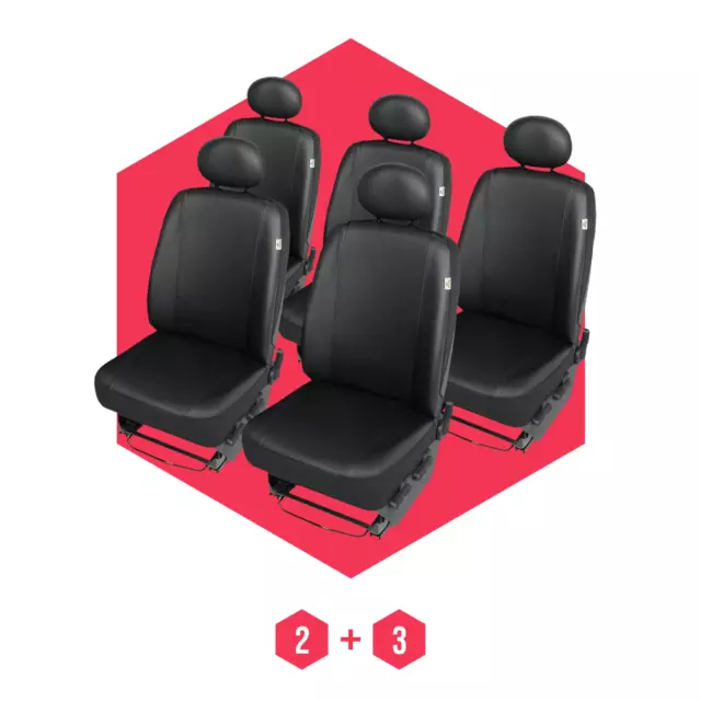 Autositzbezüge Universal Schonbezüge für Peugeot Expert I (95-06) BUS 5-Sitze
