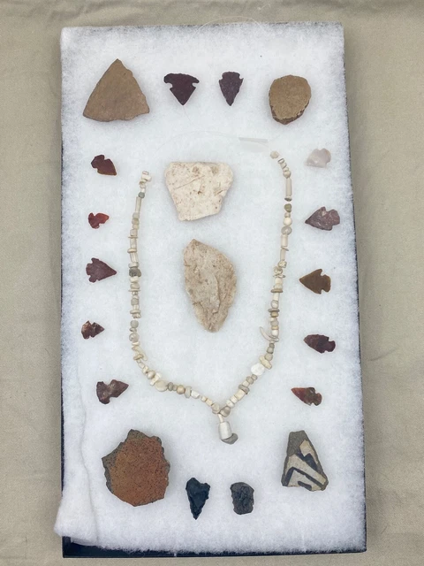 Ancient Anasazi Pottery and Arrowheads from Northern Arizona