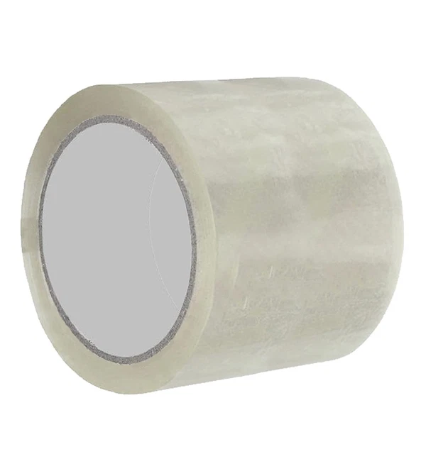 Wide Packing Tape 4 inch 1 Pack, Label Protection Tape, Clear, 72 Yards