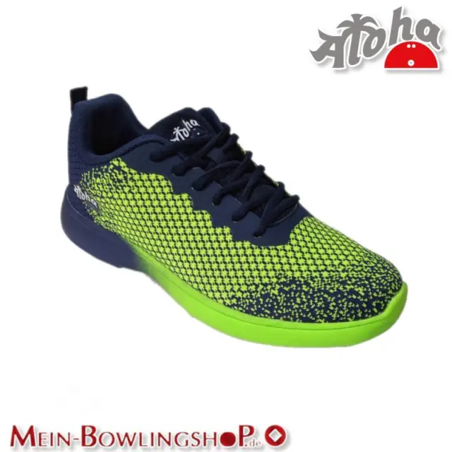 Aloha Bowling Hexago - Bowling-Schuhe for Adult - Green Blue - New IN Box