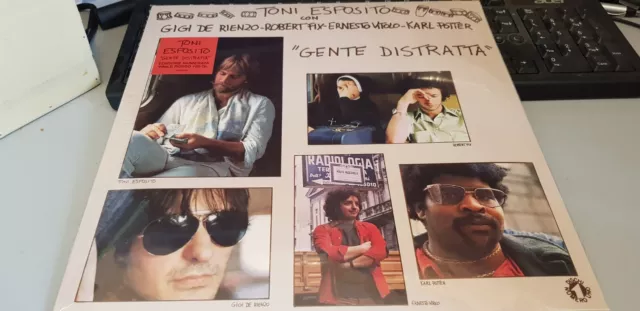 Toni Esposito - Gente Distratta (Lp Vinilr 180 Grammi Rosso Numerato Nuovo Sigil