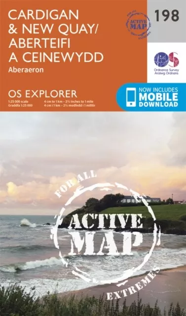 Cardigan and New Quay Aberaeron by Ordnance Survey 9780319470701 NEW Book