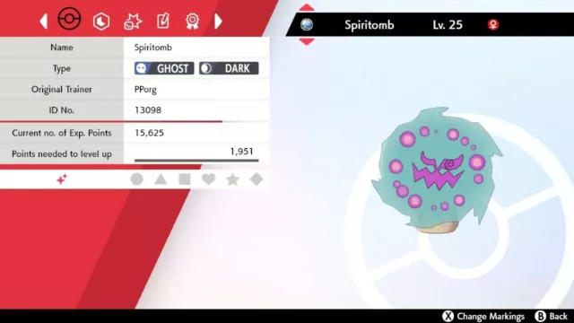 Pokemon Legends: Arceus Shiny Alpha Spiritomb Max Effort Levels 6IV-EV  Trained