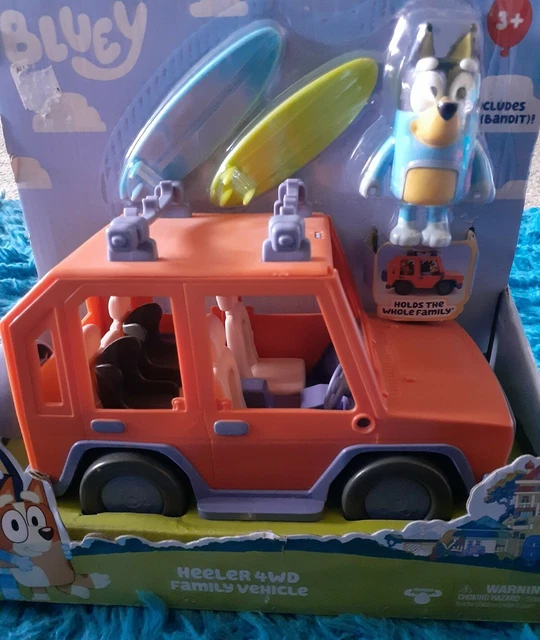 Bluey, 4WD Family Vehicle, With 1 Figure And 2 Surfboards | Customizable Car ... 630996130186 - View #5