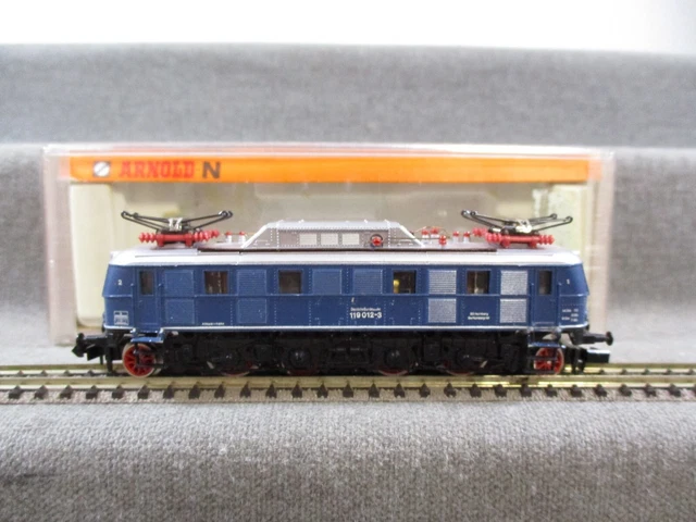 SPUR N ARNOLD 2451 E Lok BR 119 012 -3 blau EUR 65,00 - PicClick DE