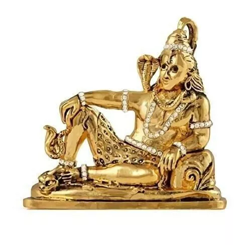 Lord Shiv Idol Metal Statue For Home Office Temple Decor