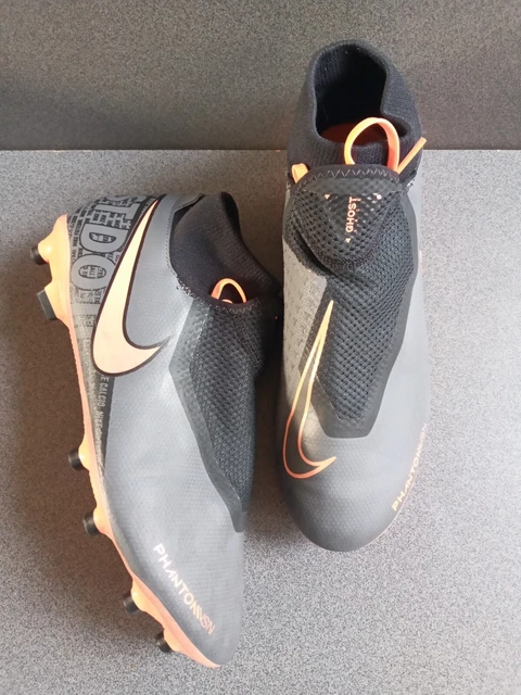 Nike Phantom Vsn Academy dunkelgrau rosa Multiground Fußballschuhe UK 9EUR 44