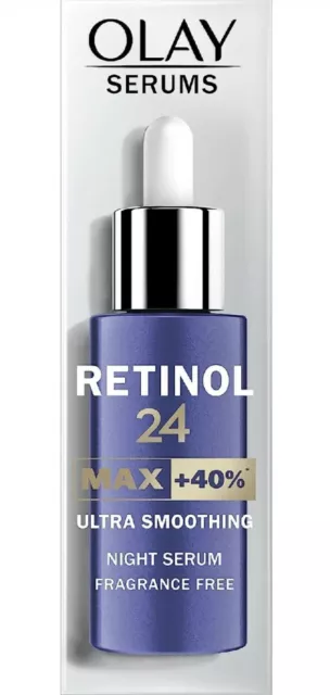 Olay Retinol 24 Max +40% Fragrance Free Night Serum 40ml 2