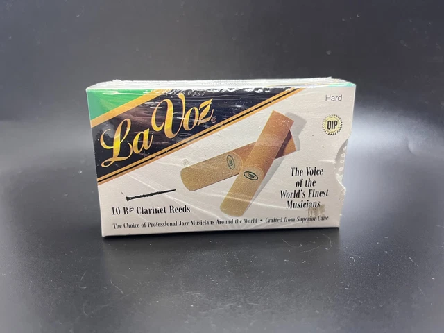 Vintage La Voz Bb Clarinet Reeds Hard