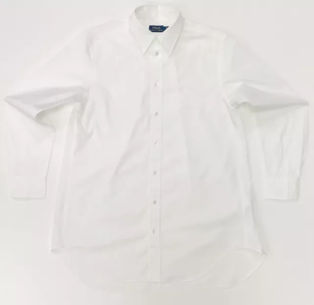 Polo Ralph Lauren Women's Classic Cotton Poplin Shirt In White