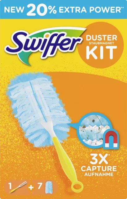 Swiffer Duster Dust Magnet 4 Dust Collecting Cloths Refill #04