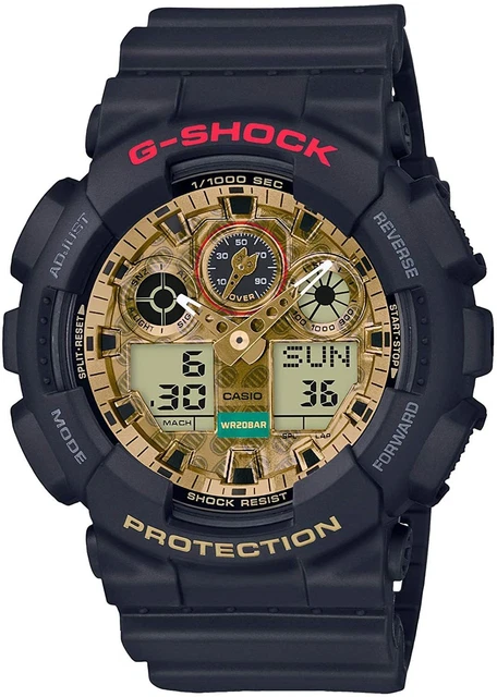 Casio Watch G-SHOCK Mannequino GA-100TMN-1AJR Men's Black