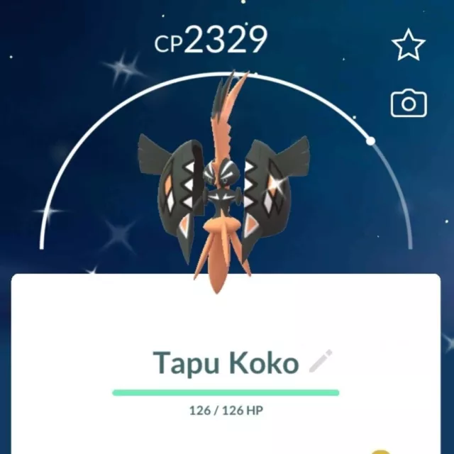 POKEMON SWORD and SHIELD ✨SHINY✨ Tapu Koko w/ Best IVs. Any held item