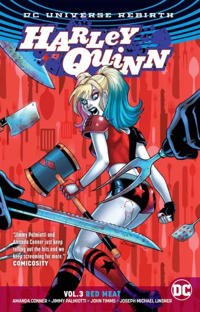 Harley Quinn Rebirth Vol 3  Red Meat Softcover TPB Graphic Novel