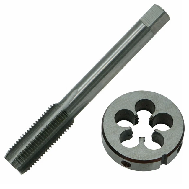 Robusto set rubinetto e stampo metrico 12 mm x 1 25 mm per prestazioni di lunga