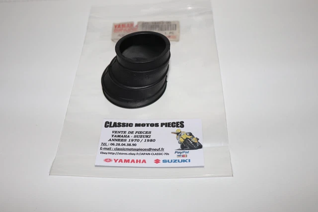 125 DTMX YAMAHA 1977 à 1979 MANCHON DE FILTRE A AIR NEUF D'ORIGINE